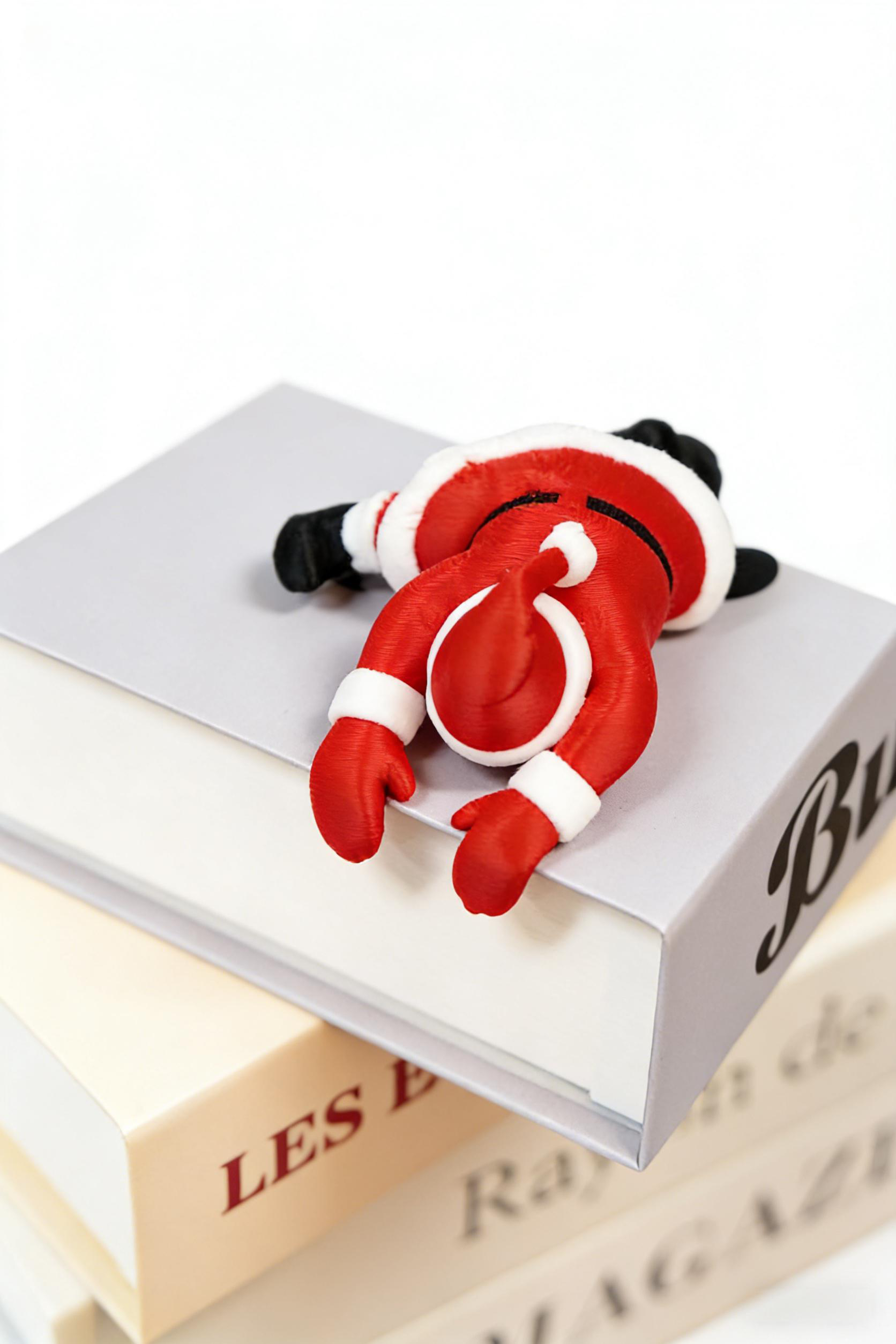 3D printed Santa Claus figurine